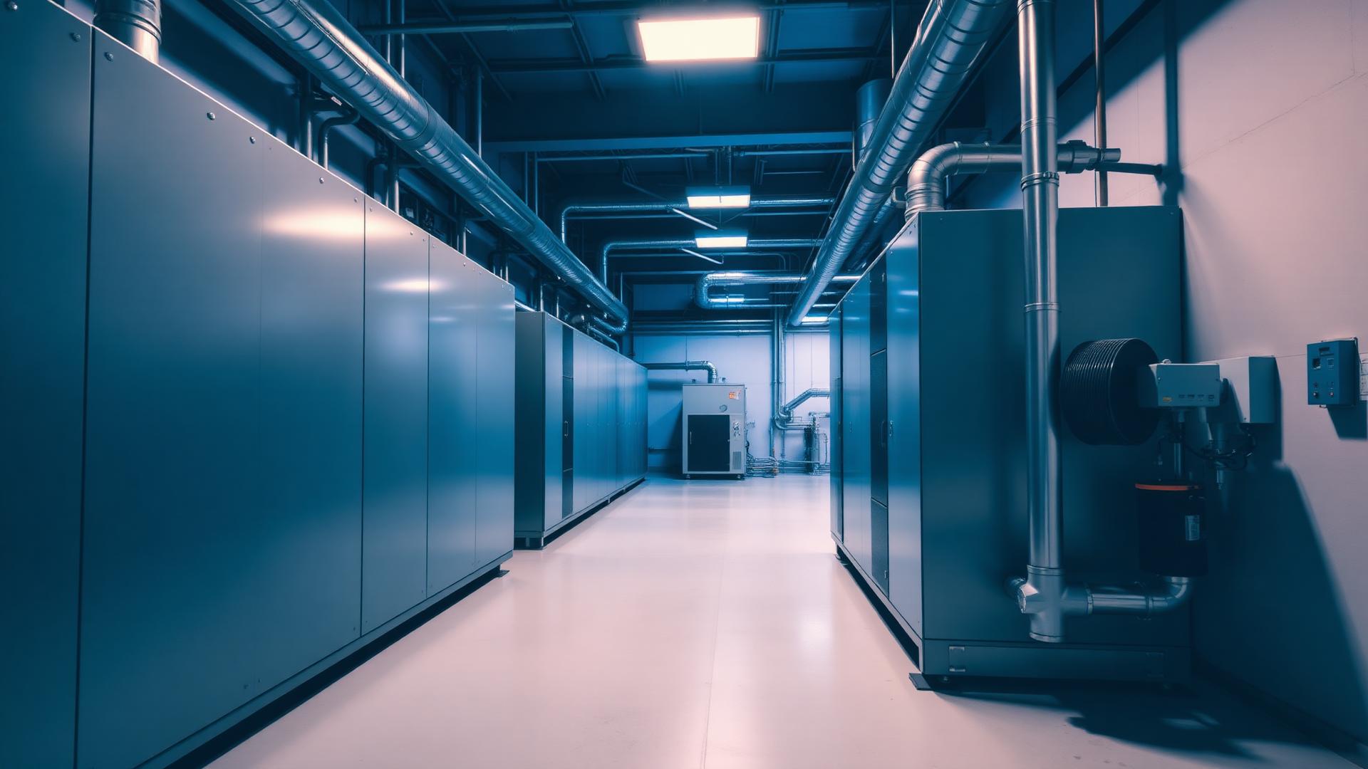 Industrial chiller installation